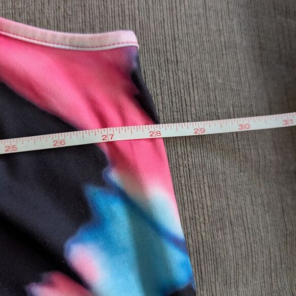 Tie-Dye Sleeveless Women's Tank Top - Pink, Blue, and Black 4X NWOT - Picture 3 of 4